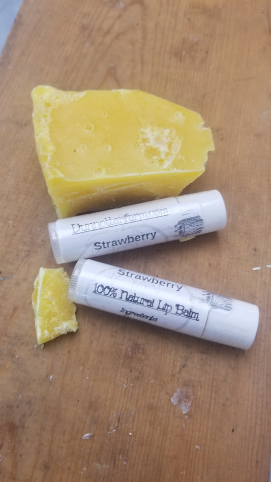 All Natural Strawberry LIP Balm