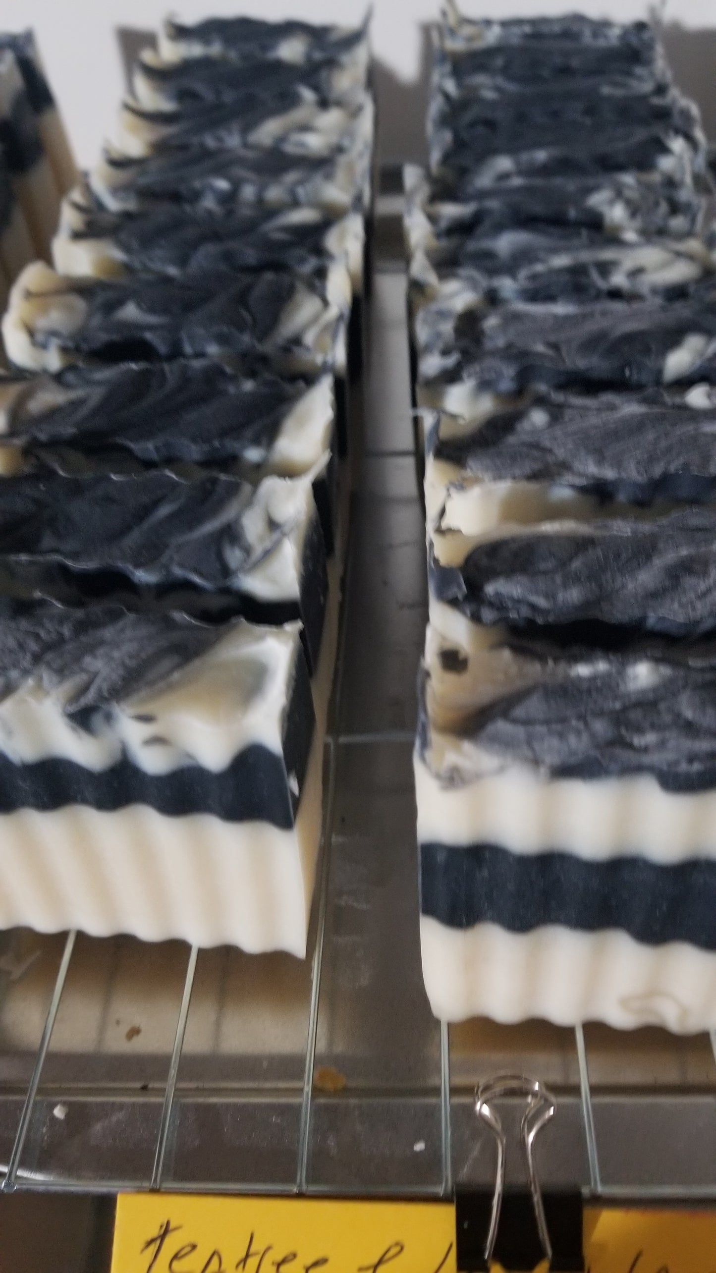 Tea Tree and Activated Charcoal and lemon