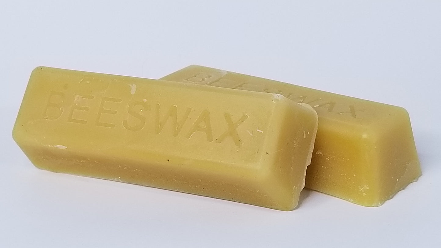 Beeswax ingot